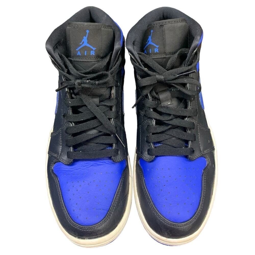 Air Jordan 1 Mid Hyper Royal 2021 SZ 10 Men's